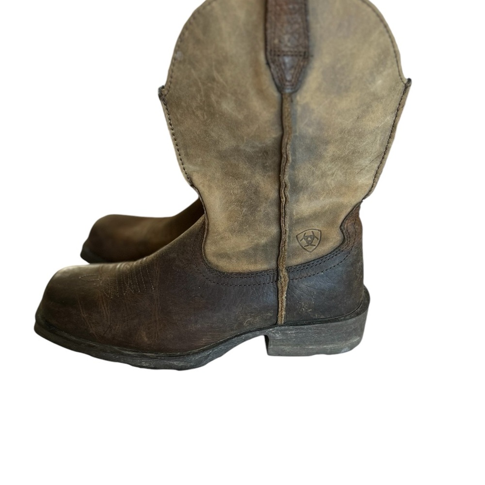 Ariat Rambler Brown Square Toe Cowboy Boots | Men’s 7D | Style 10002317 (35829) - Picture 1 of 6